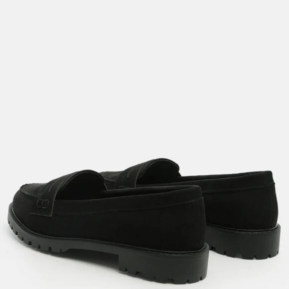 London Rag Feet Nest Black Perforated Microfiber Loafer/NIB/5 - Picture 3 of 10